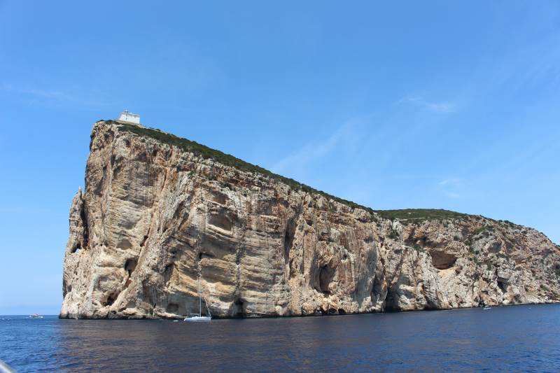 boat alghero capo caccia