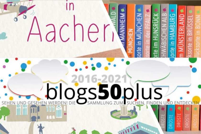 Collage Uschi Ronnenberg aus Aachen, Glücksorte Buchautorin