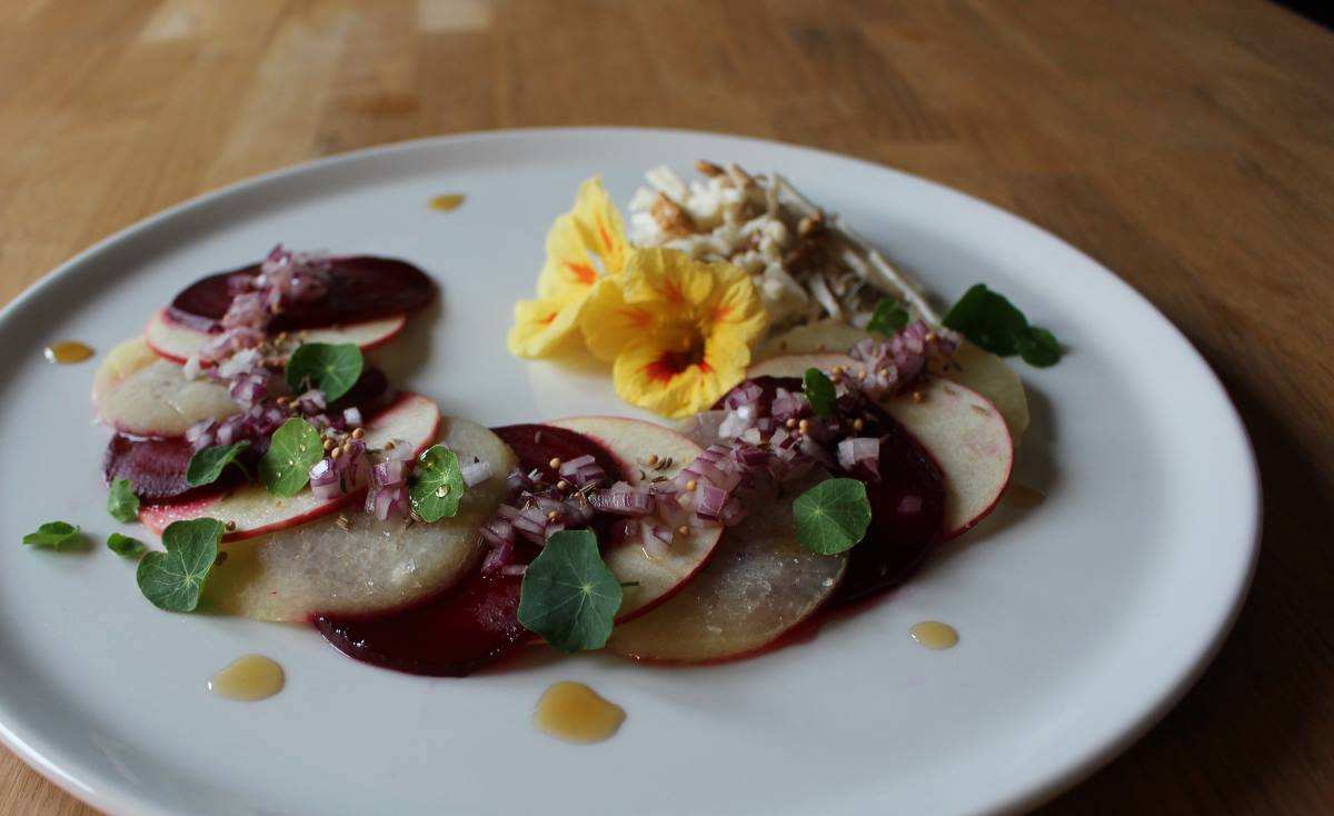 Handkäs Carpaccio mit Musik