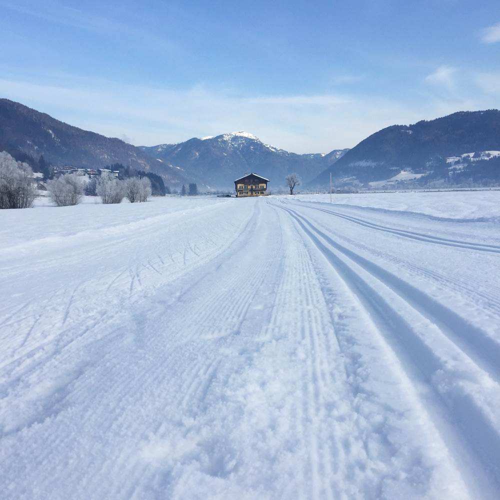 Haus im Schnee