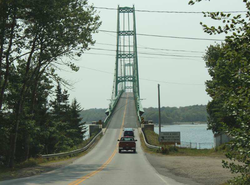 Highway bridge USA