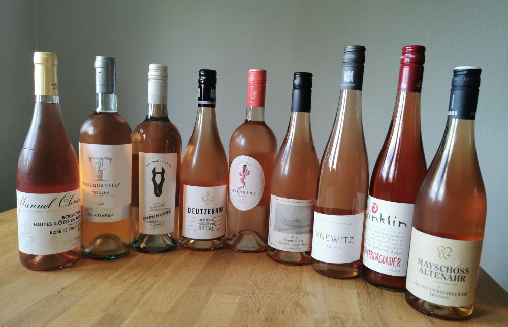 Roséweine, Tasting, Rose